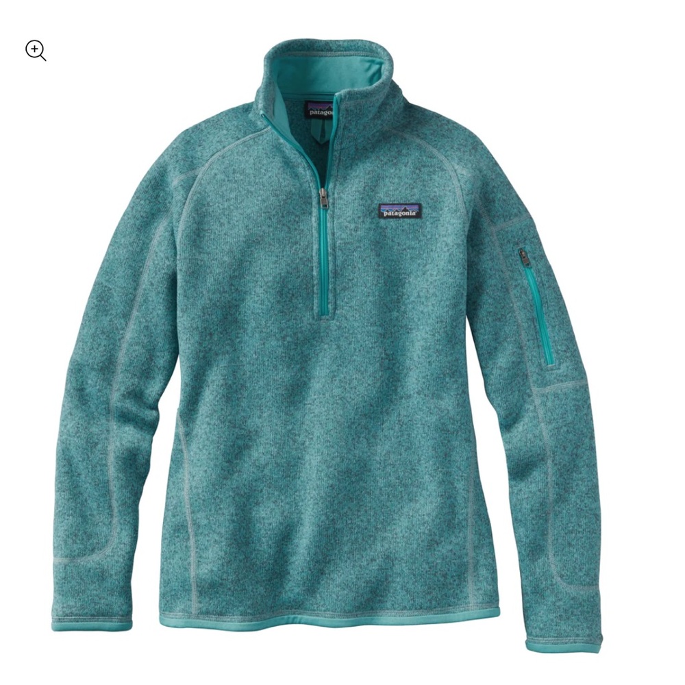 Patagonia Women's Better Sweater® 1/4-Zip Fleece in Mogul Blue, Size XS